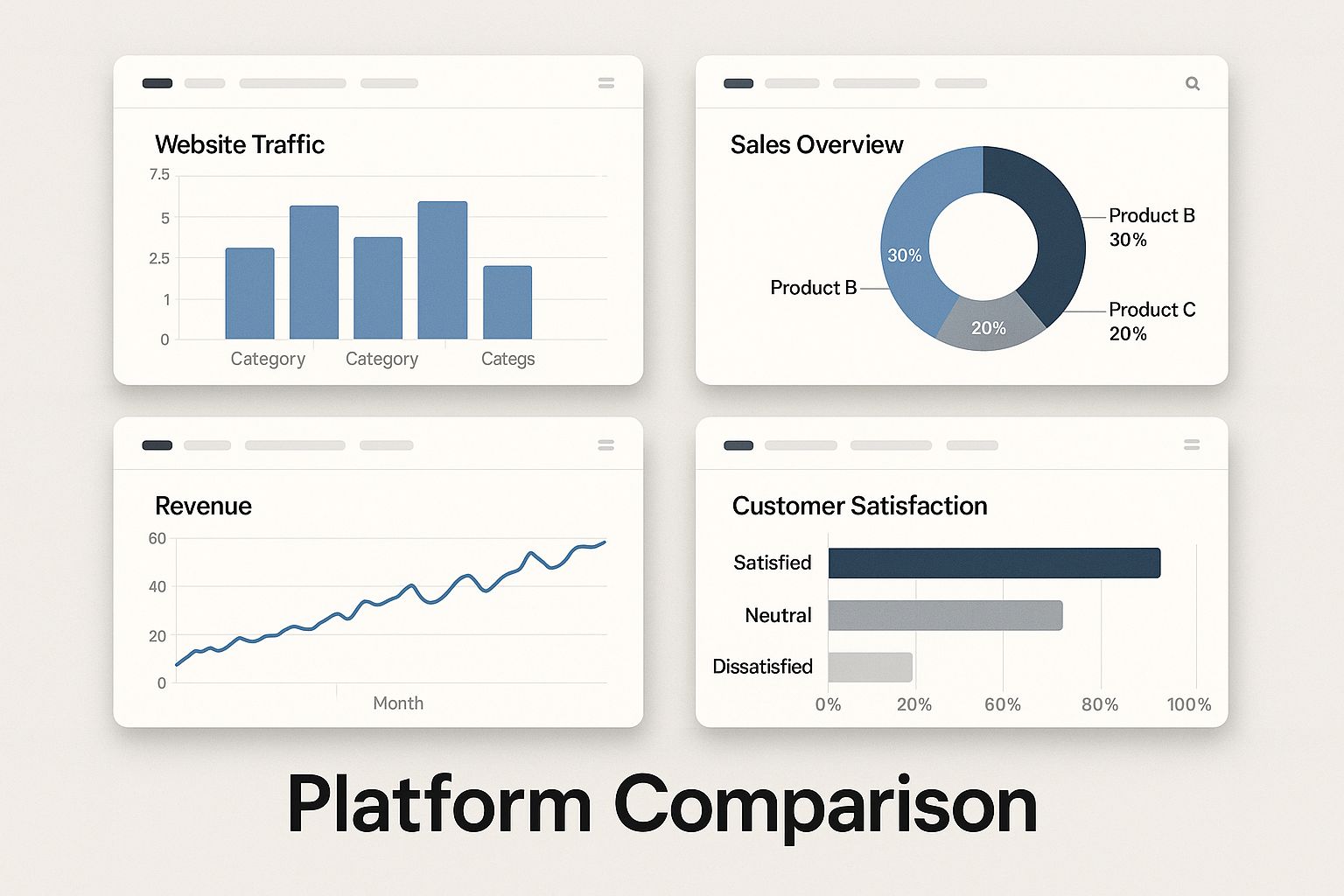 Infographic about investment platform comparison