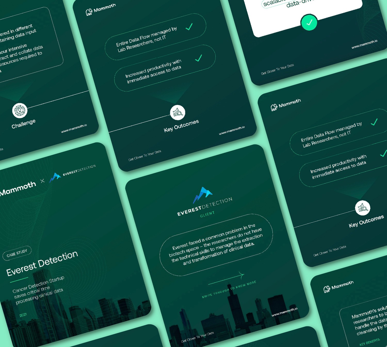 LinkedIn Carroussel post Mammoth