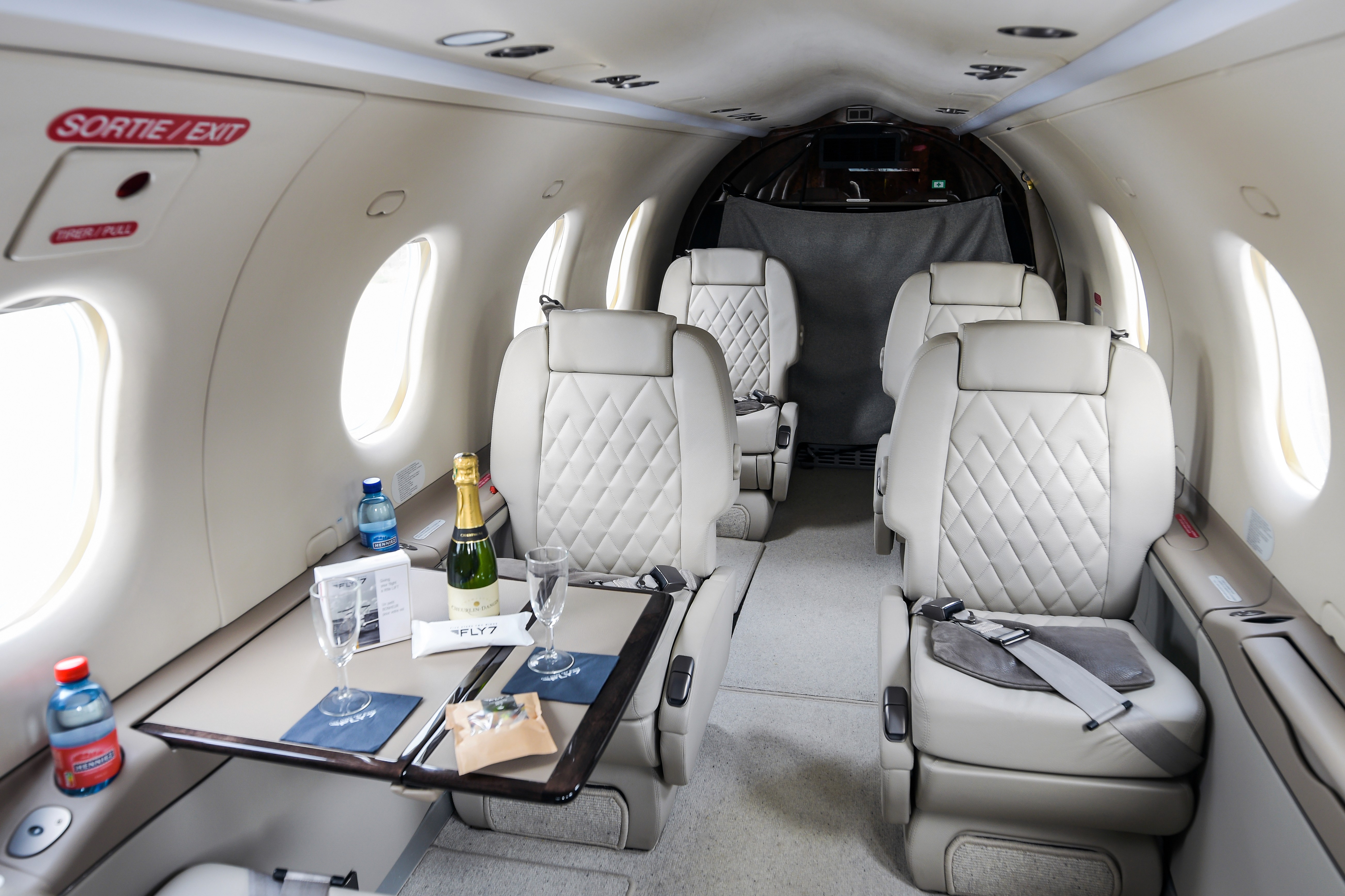 Pilatus PC-12 interior