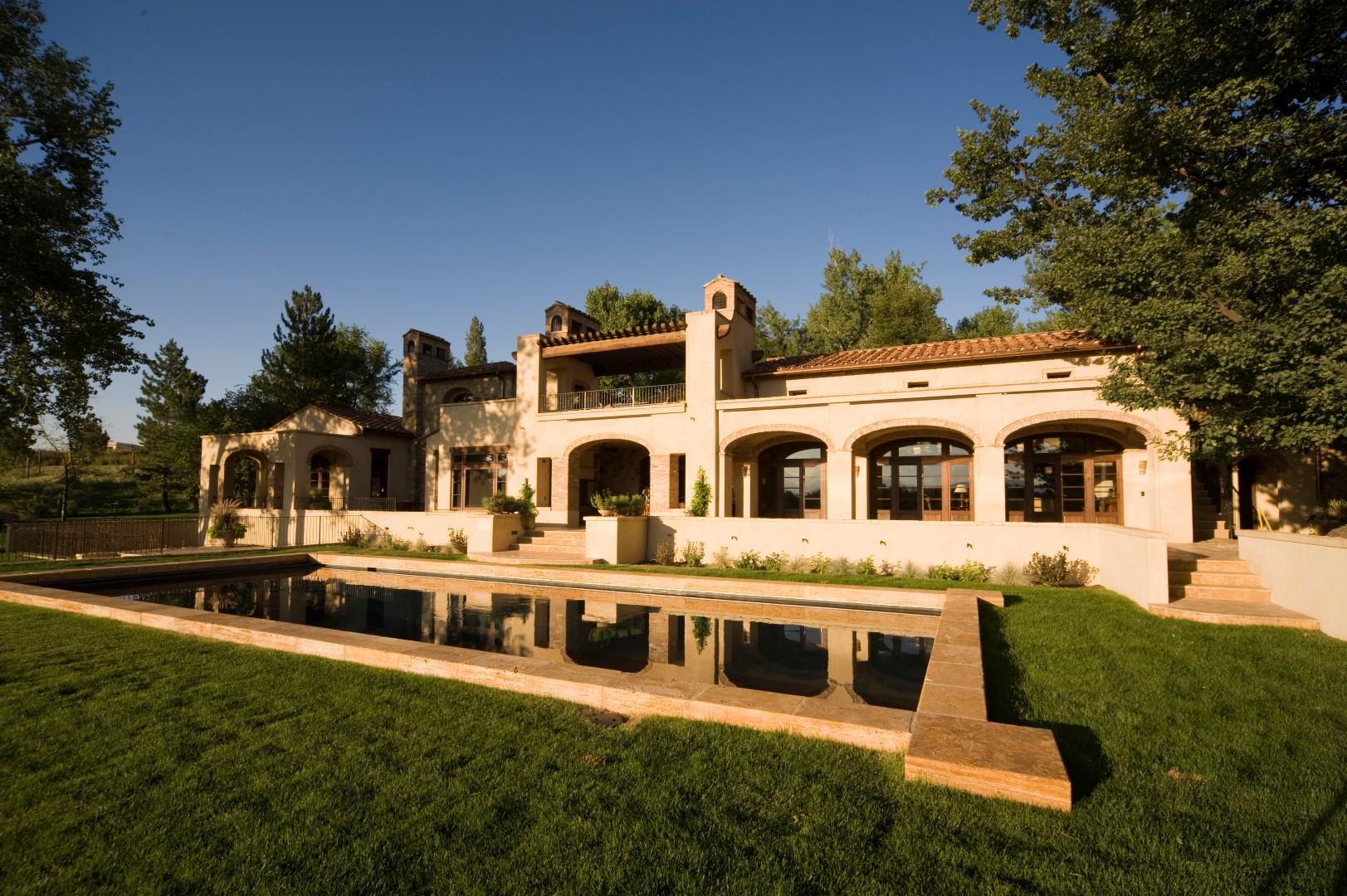 Shadow of a person making peace sign on ground