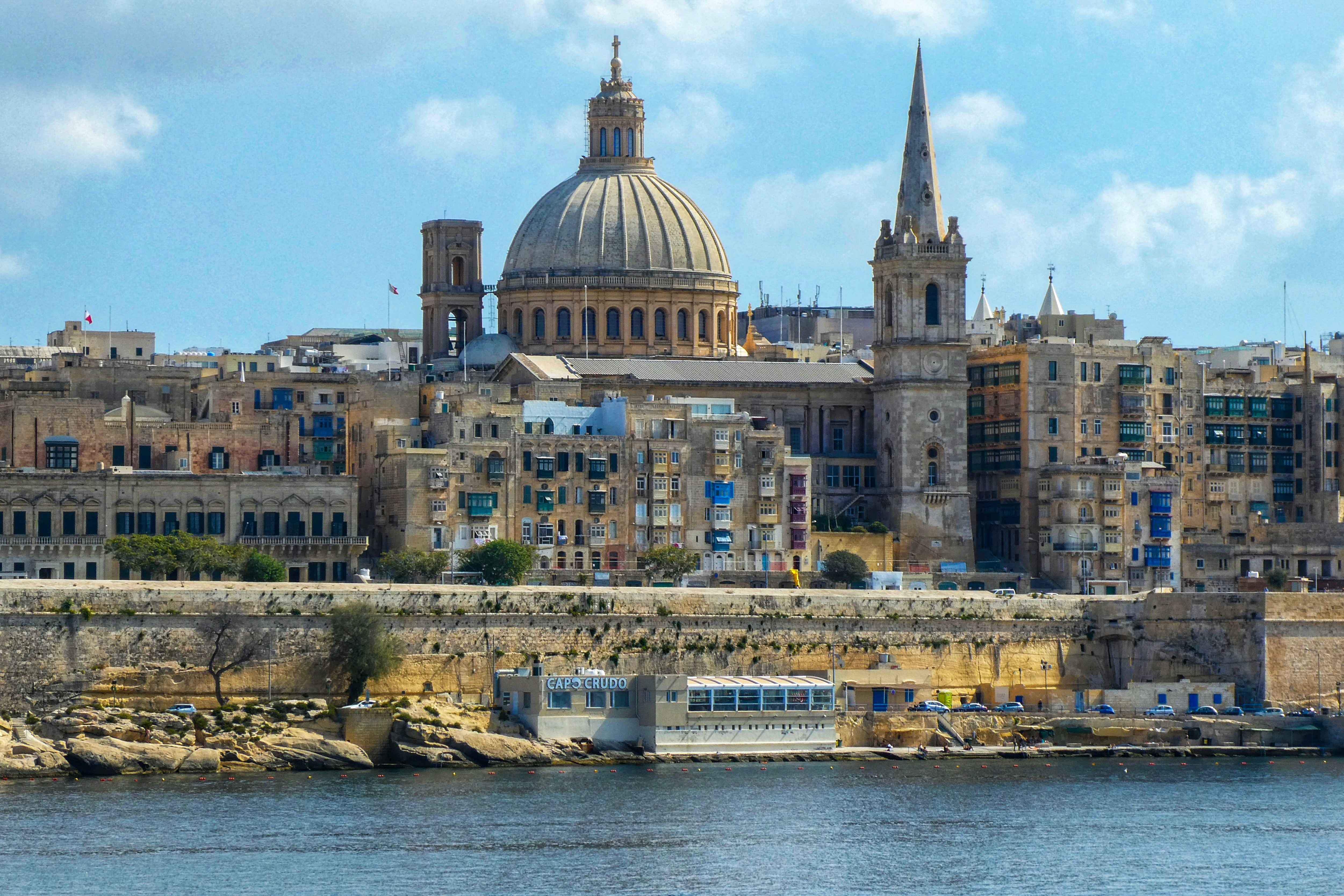 Iconic landmark representing Malta