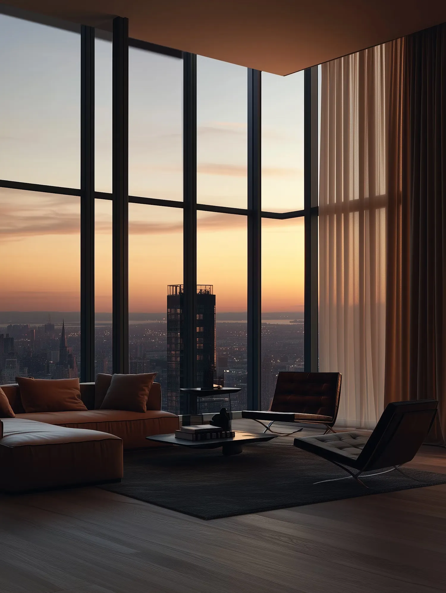 Modern Living Room View