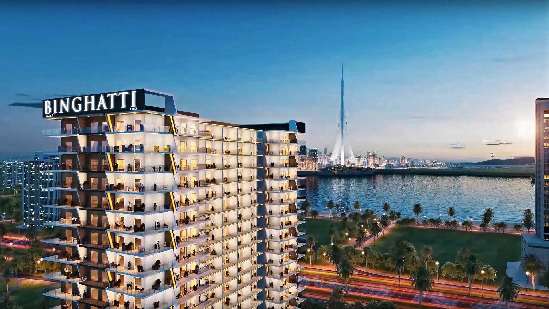 binghatti creek building views