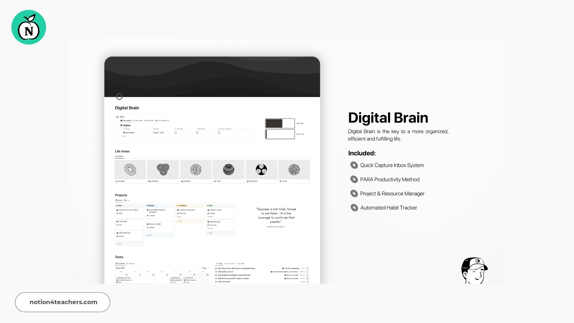 Digital Brain | Notion by Taskspaces