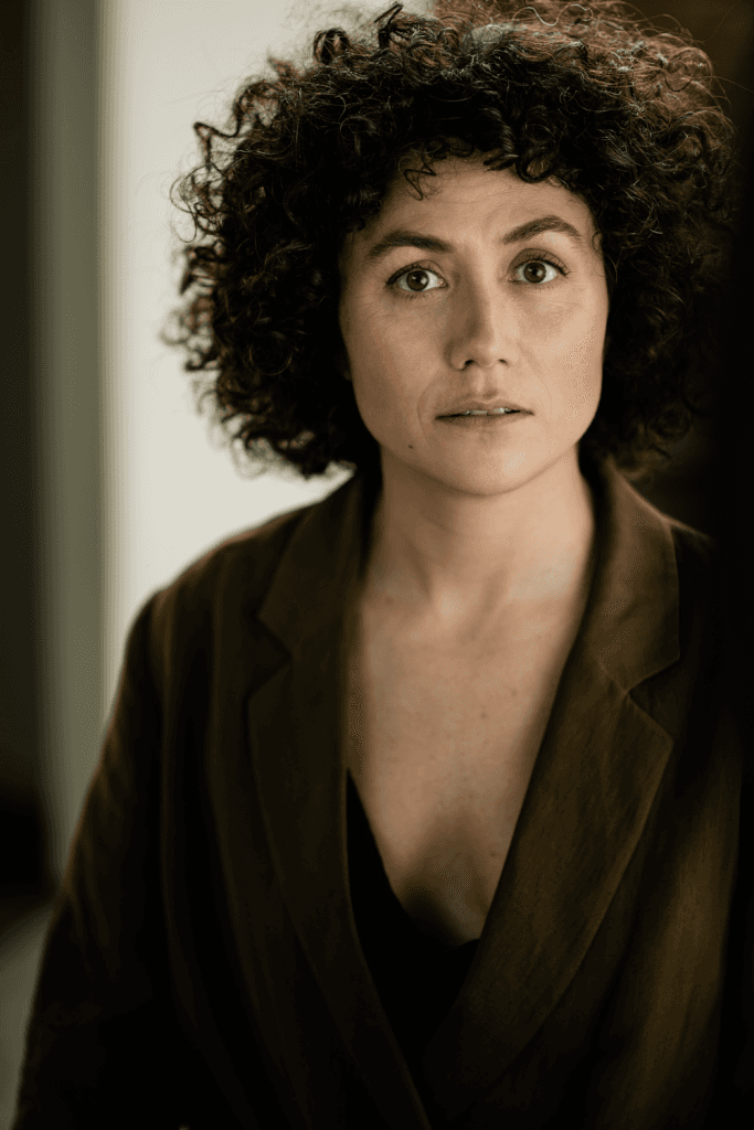 Editorial portrait of a woman photographed by Michelia Kramer