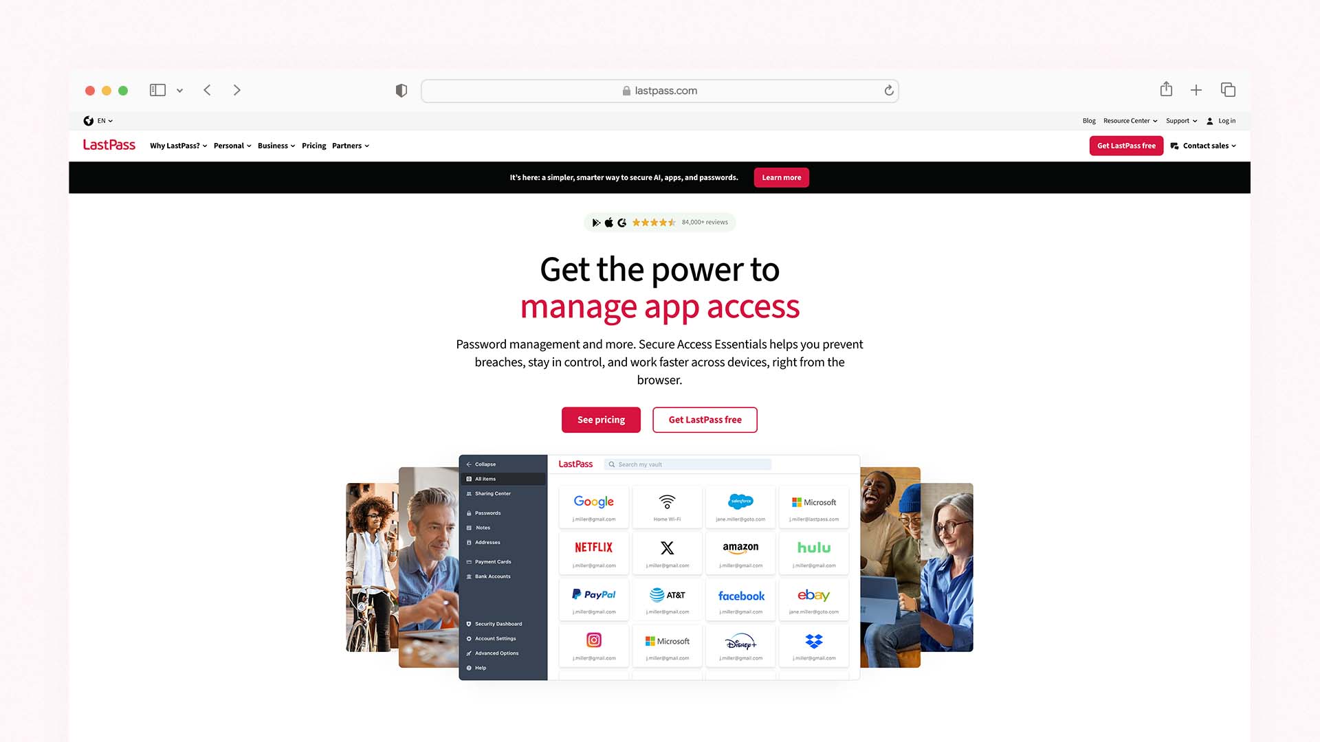 LastPass — A Legacy Option With Important Caveats