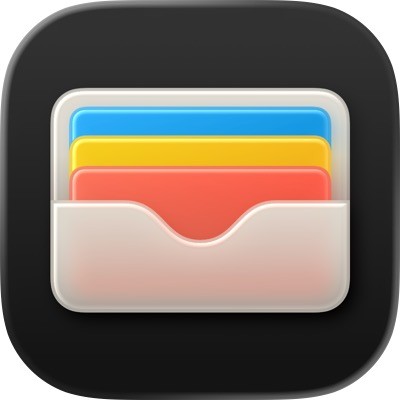 This is the logo of Wallet app.