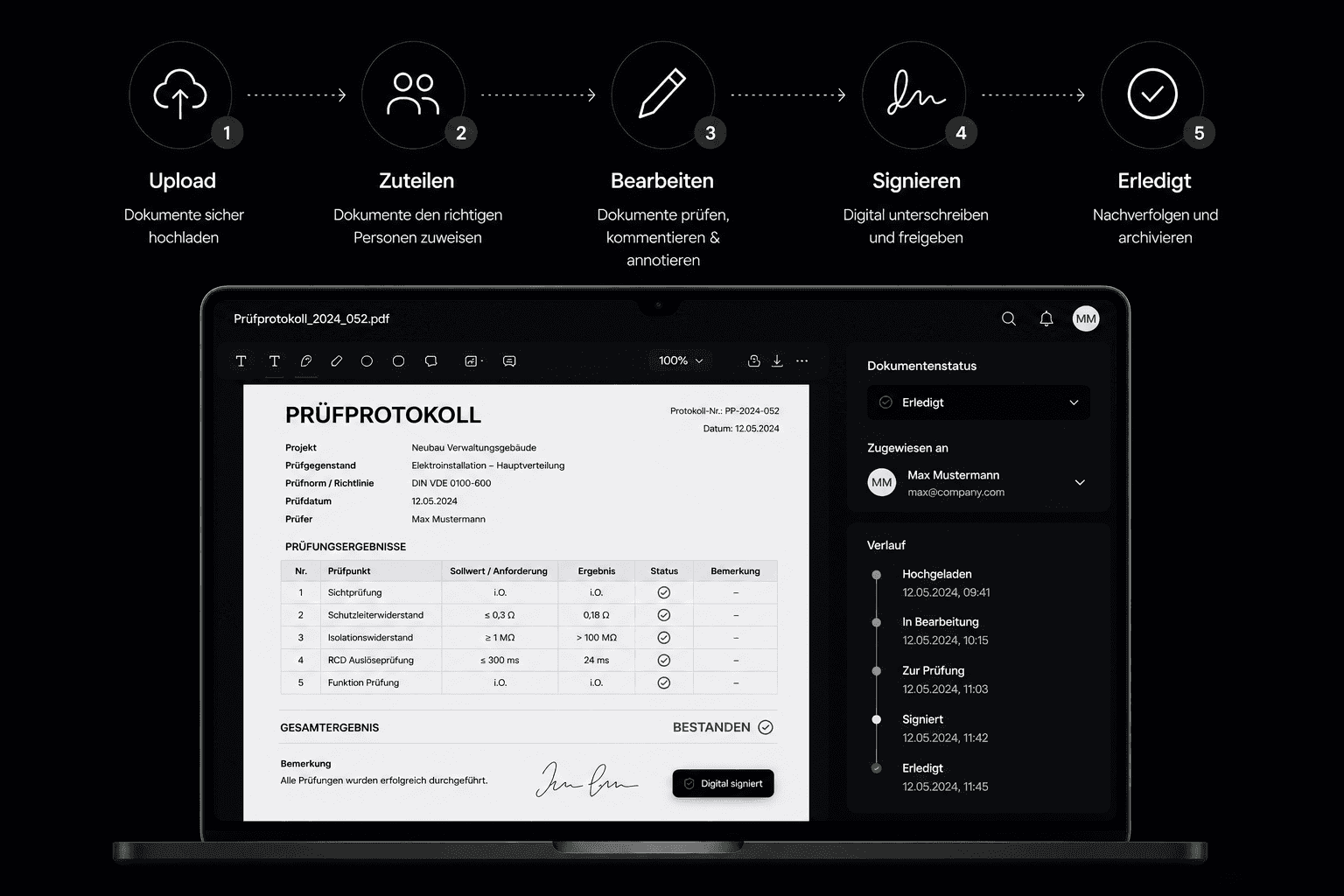 dashboard of ai analytics application