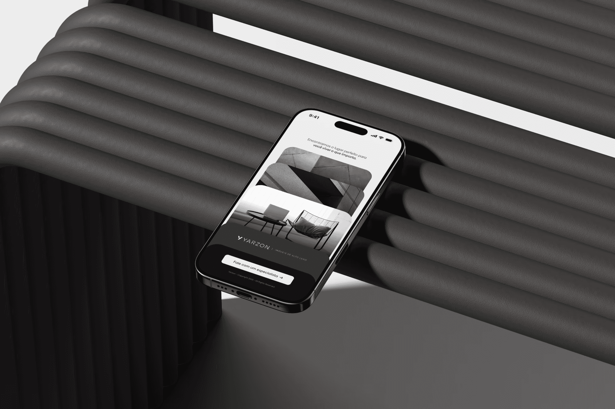 Abstract picture over the grid background