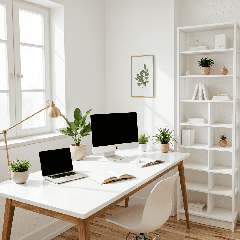 product photography of Home Office Setup