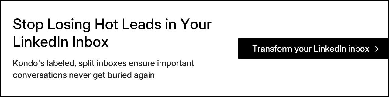 Stop Losing Hot Leads in Your LinkedIn Inbox