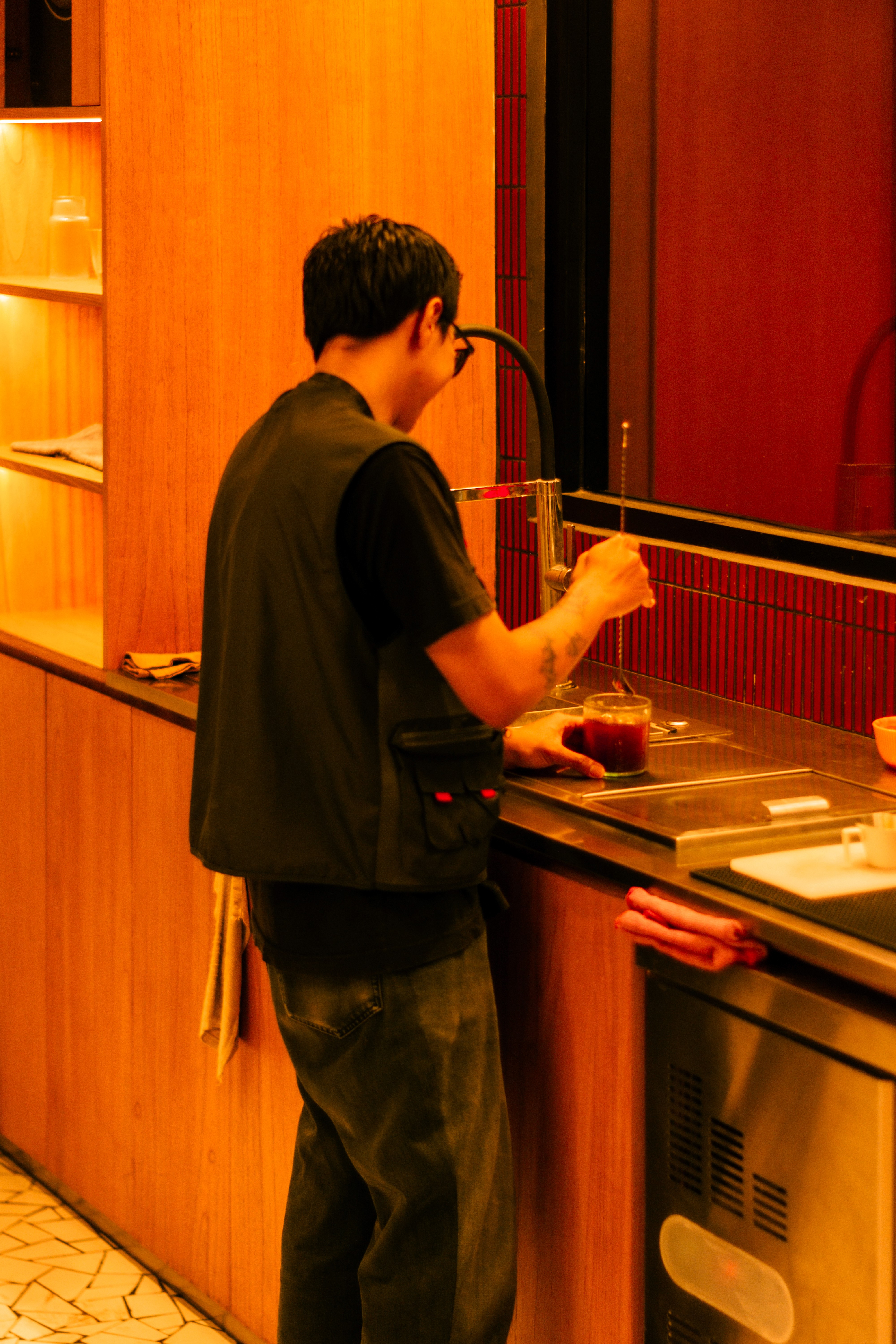 Barista of Kinji Coffee Malang