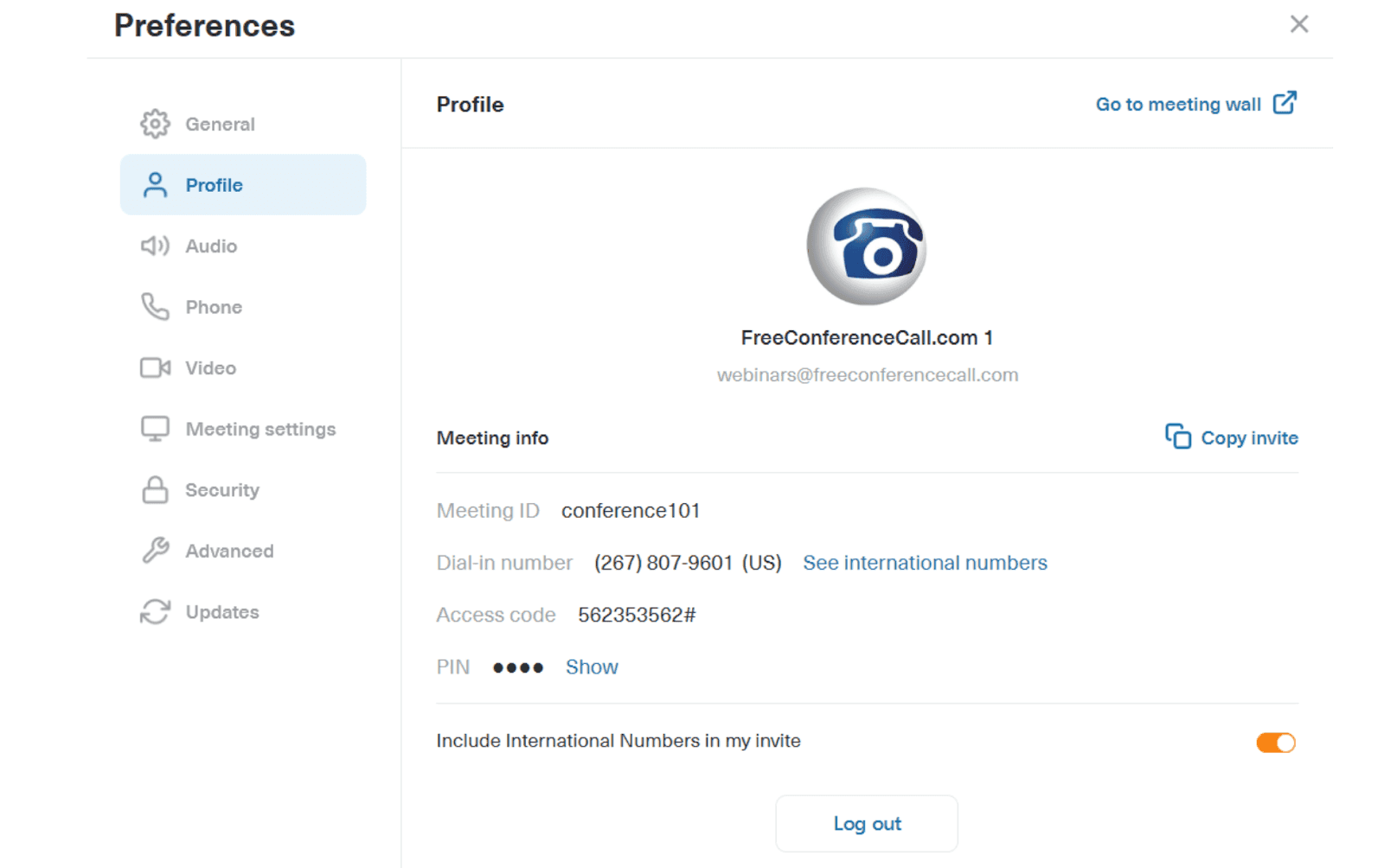 free conference call set-up&nbsp;
