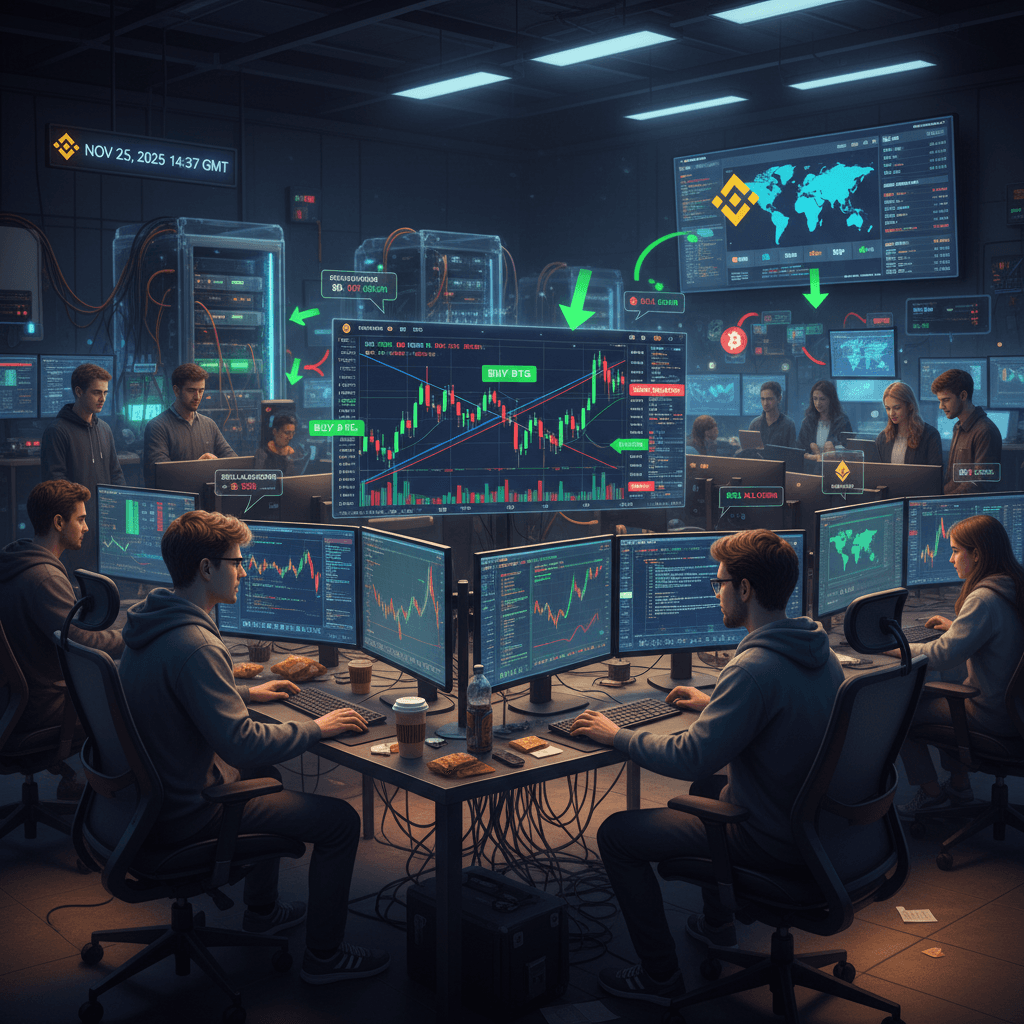 Copy traders and bots reallocating to Bitcoin and Ethereum
