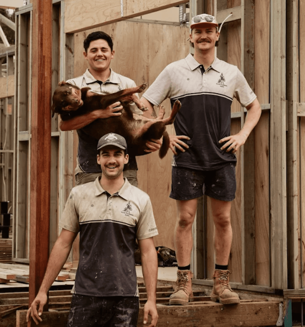 a man standing on a balcony