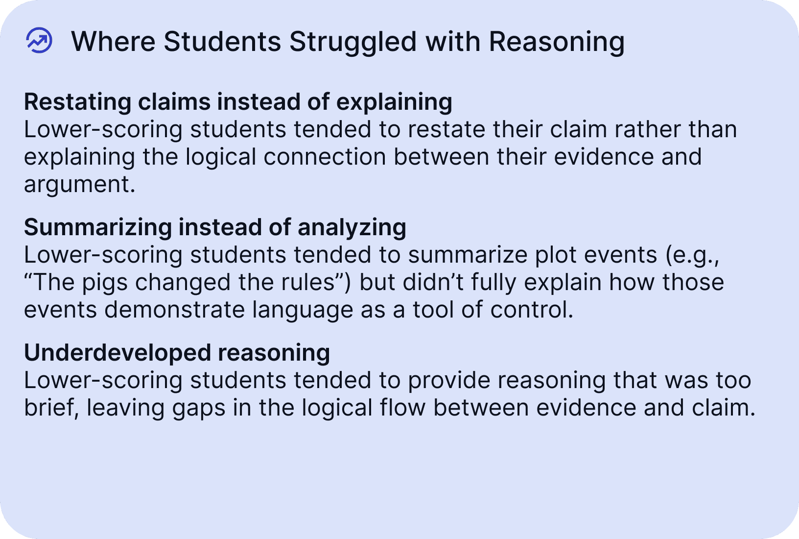 Rubric builder interface with an empty ‘Category title’ input field for teachers creating a rubric.