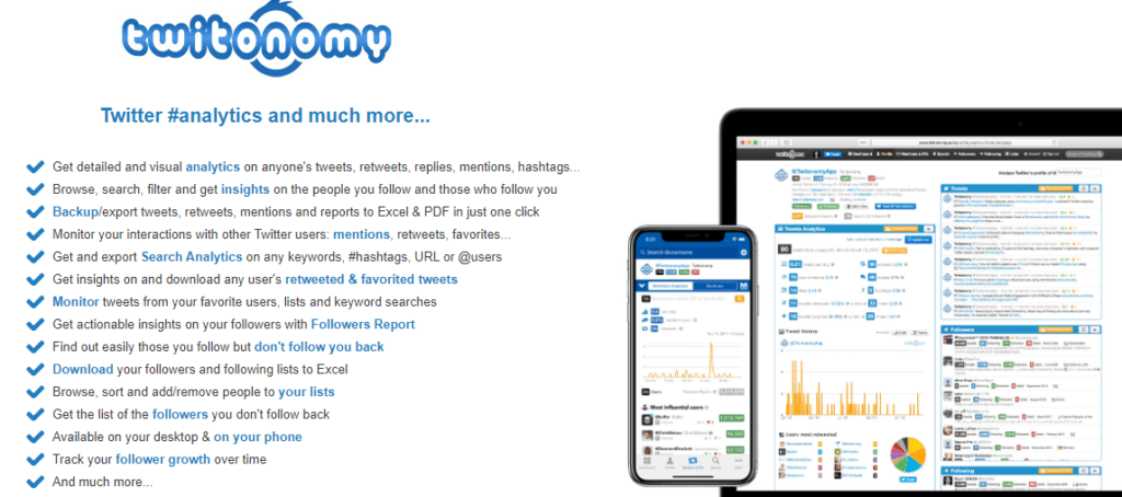 Twitonomy Twitter Analytics Tools