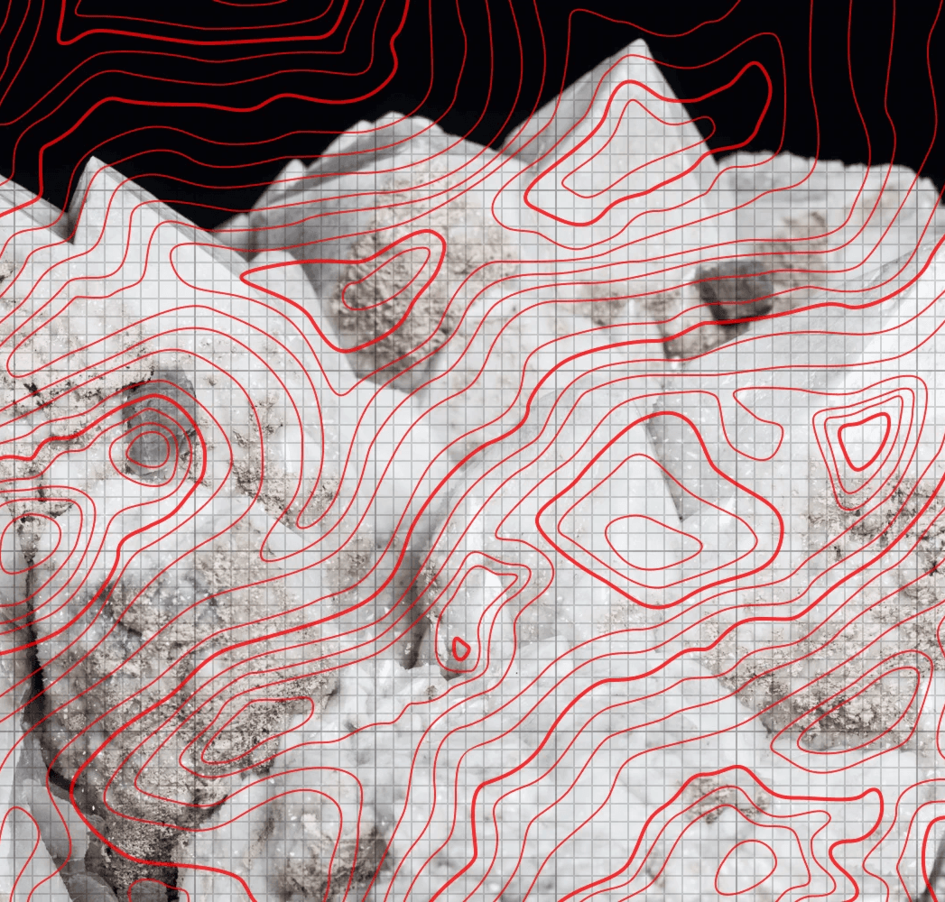 Black and white wave