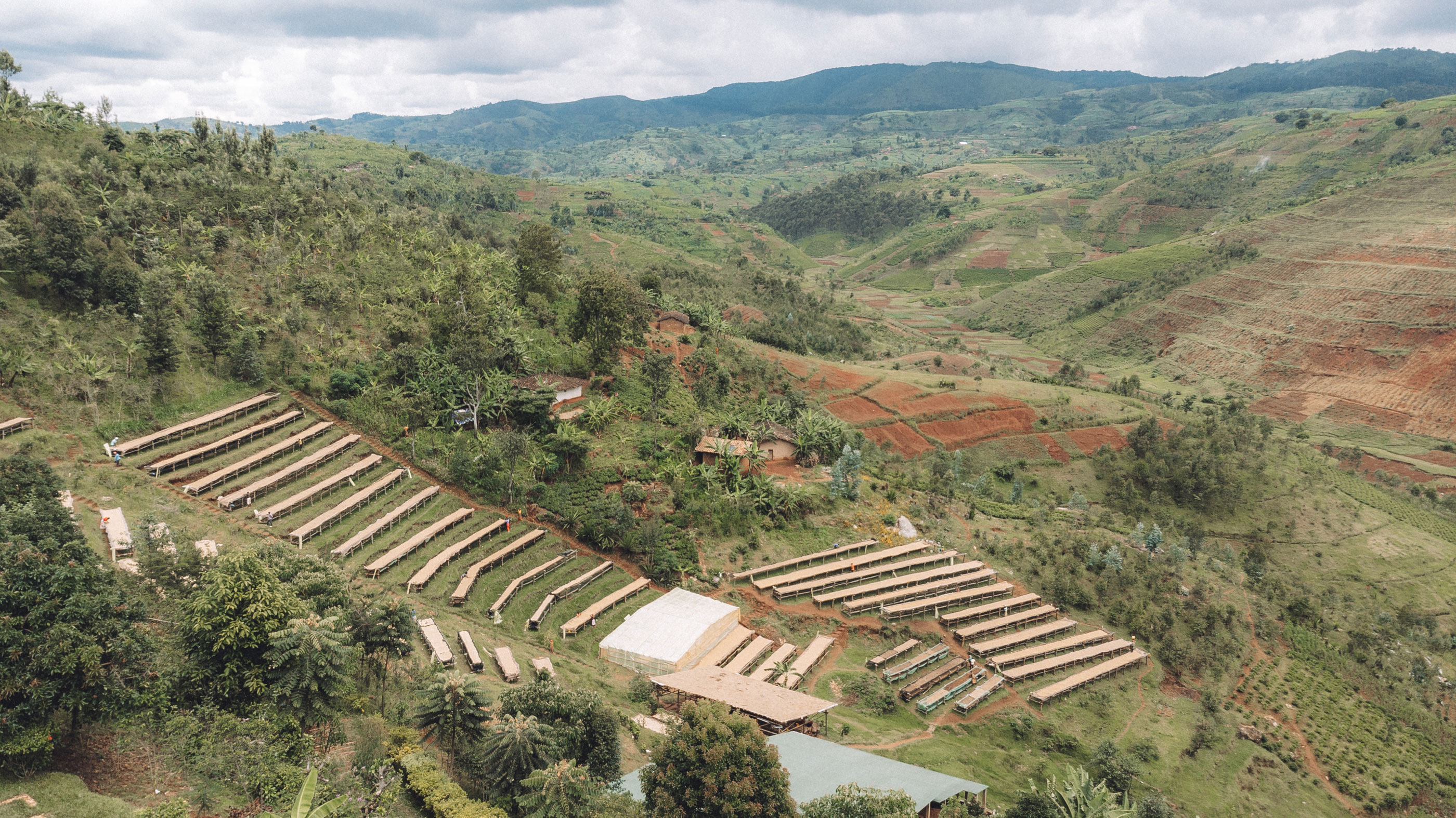 Burundi coffee washing station