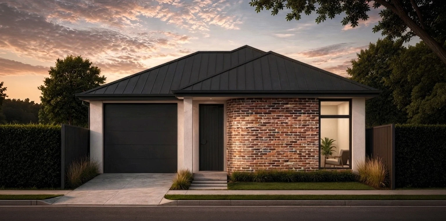 Main exterior view of seaside serenity