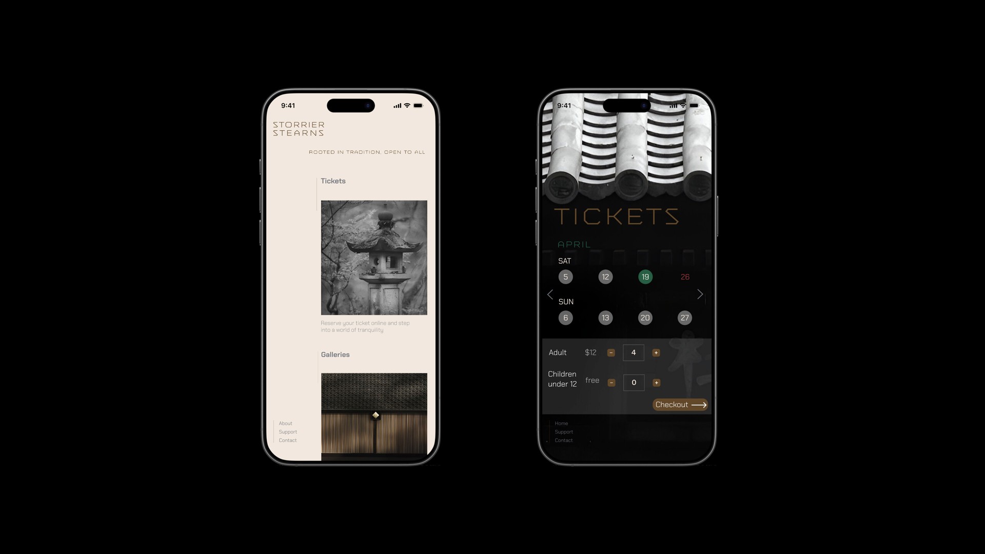 The logo for the rebrand is build by a custom typeface. Influenced by the Japanese letterforms and integrating it into the alphabet.