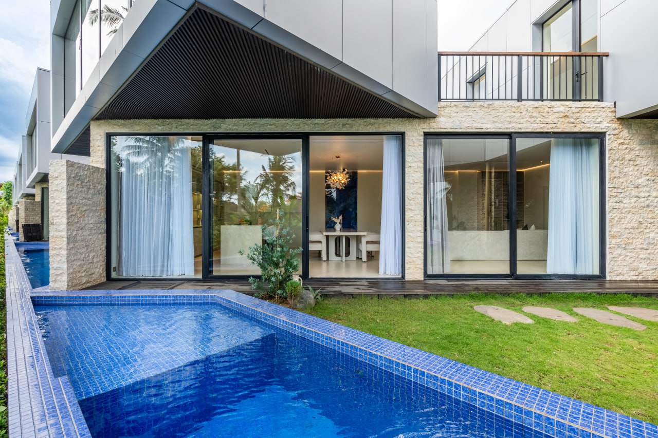 Сompleted 2-bedroom villa with an additional room in central Ubud