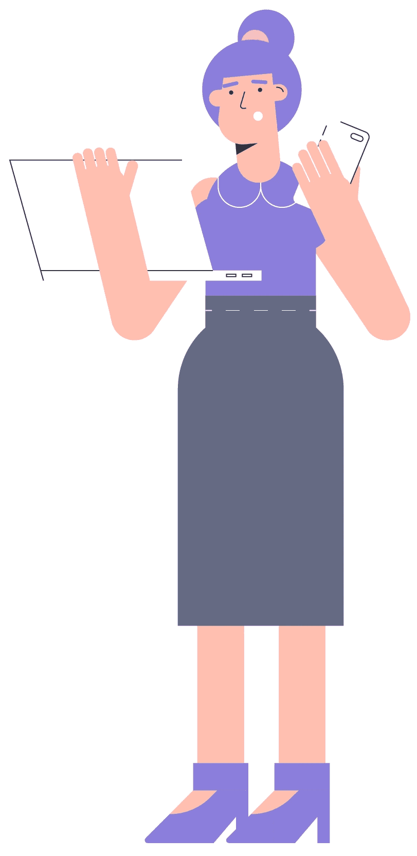 Woman Working