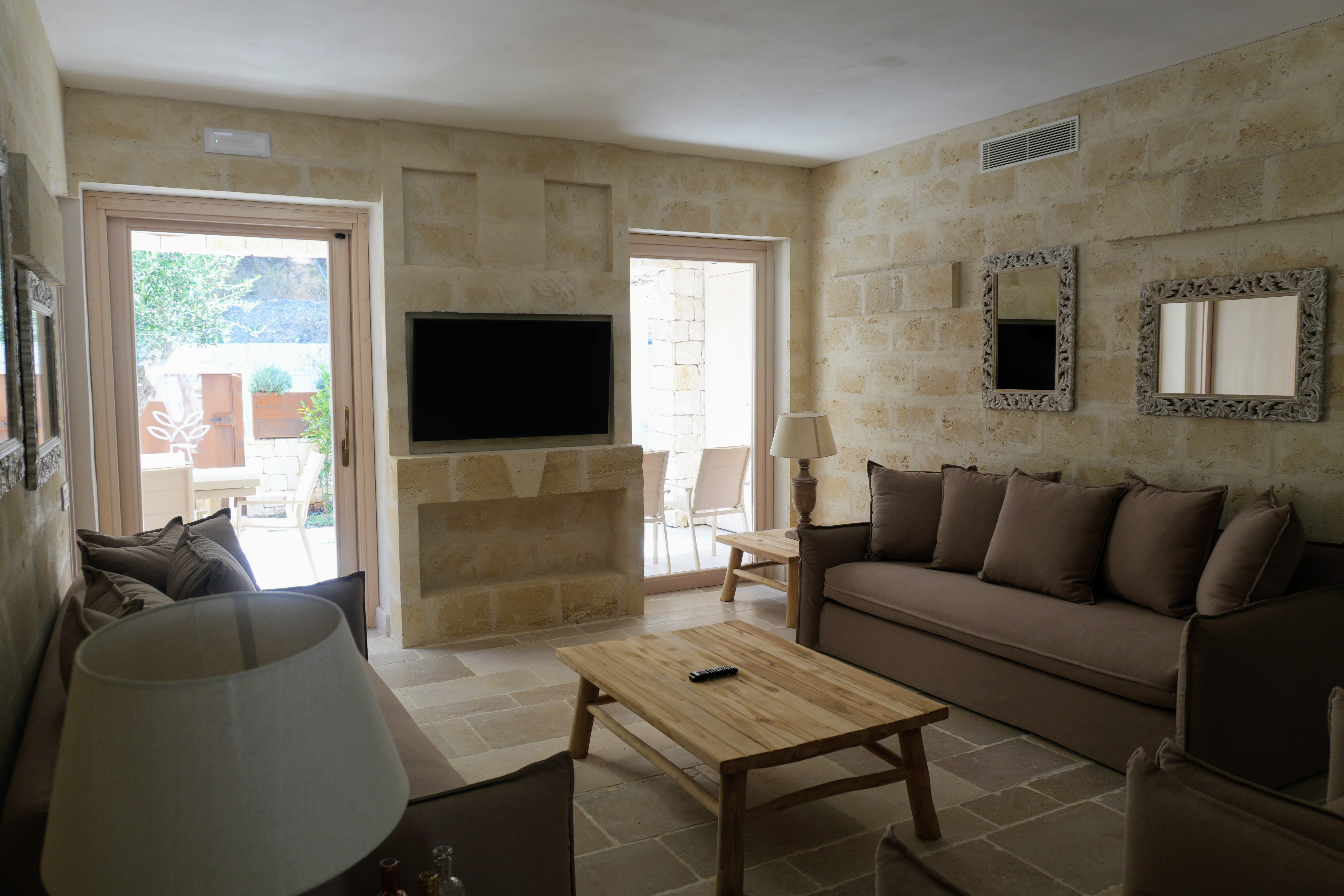 Top Family Resort Gattarella Living Room Villa
