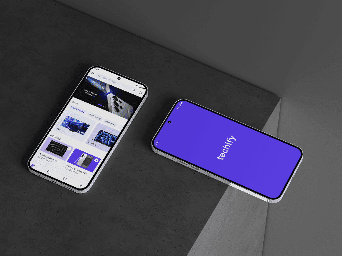 Dashboard view of the analytics homepage