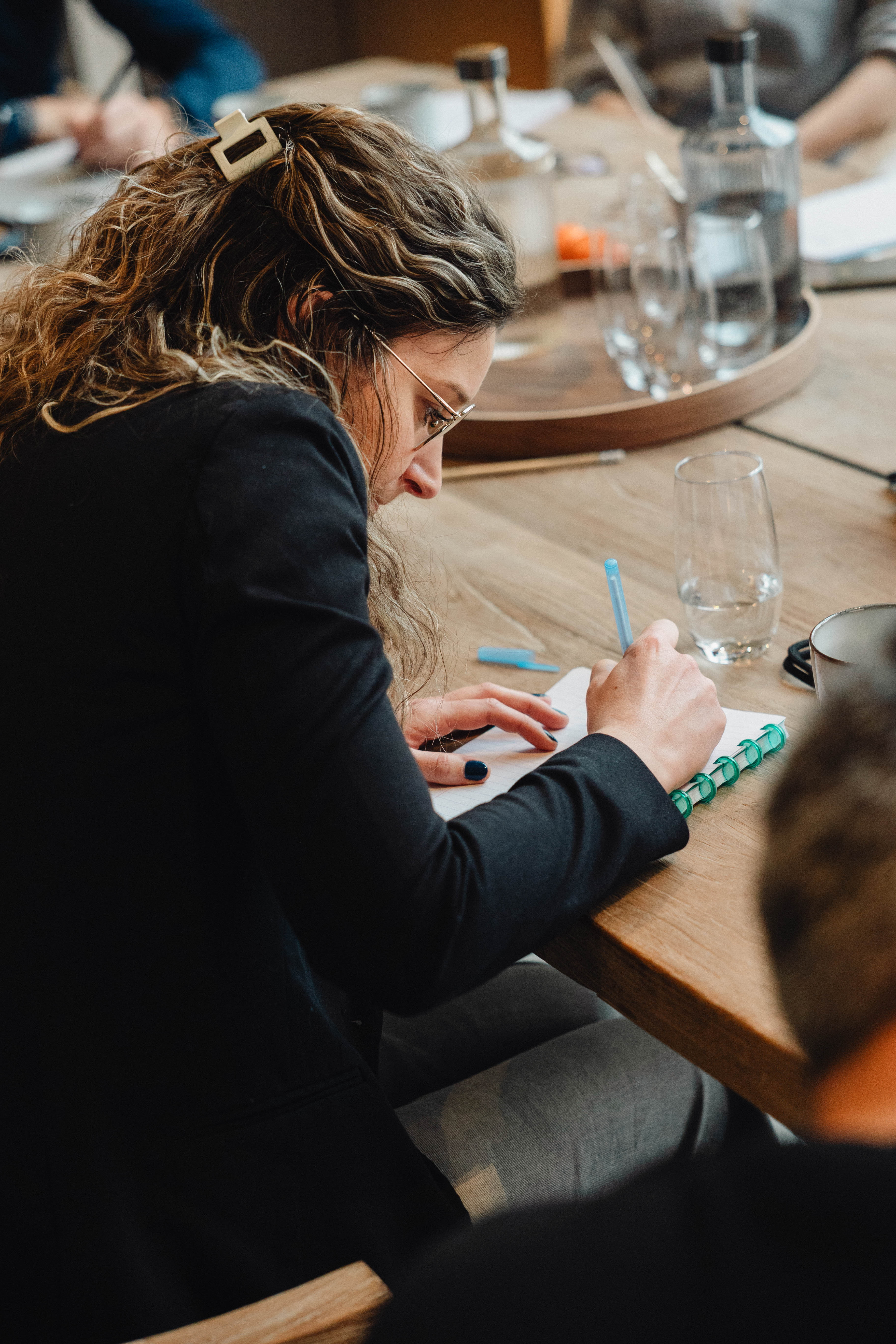 girl using laptop and drinking coffee