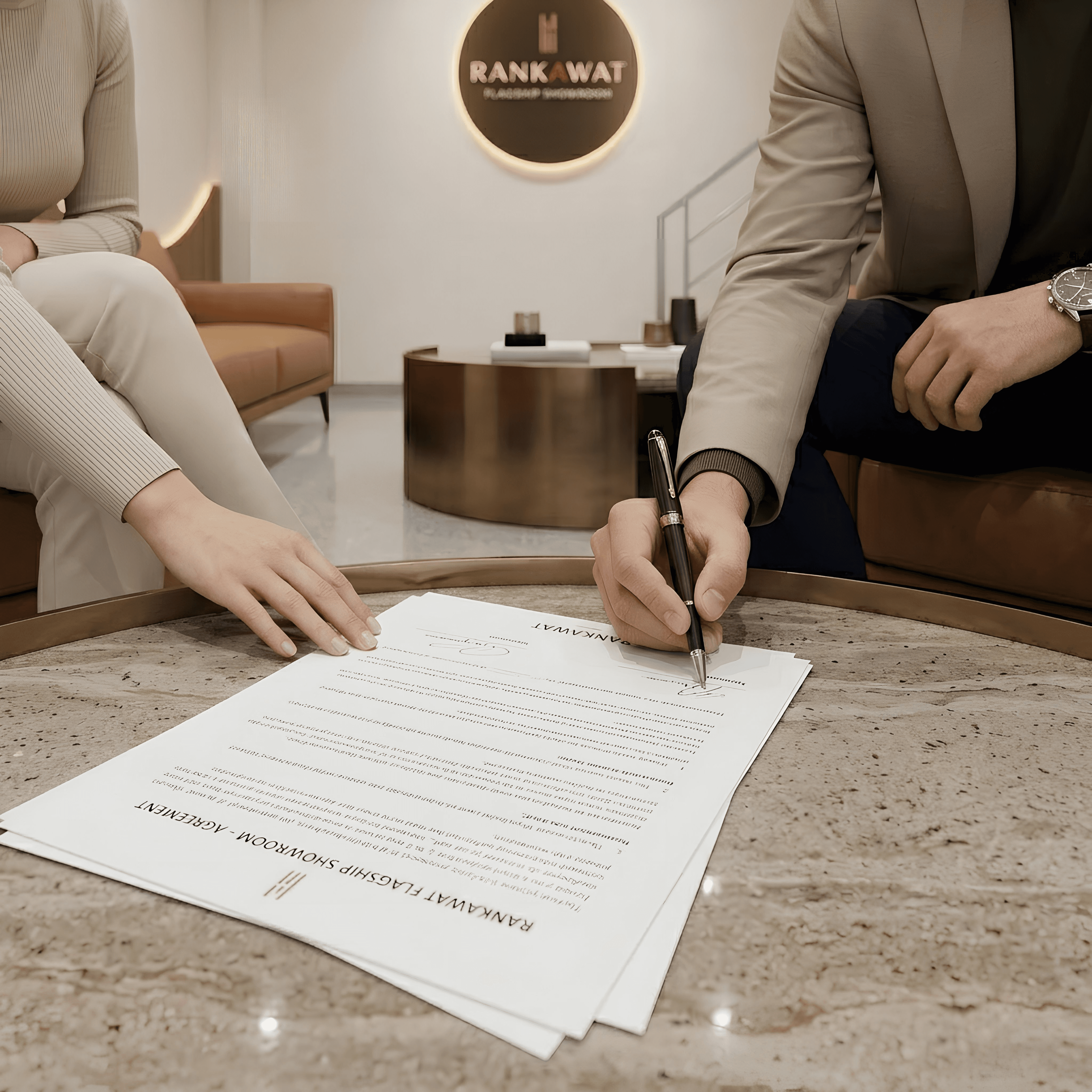 signing agreement image