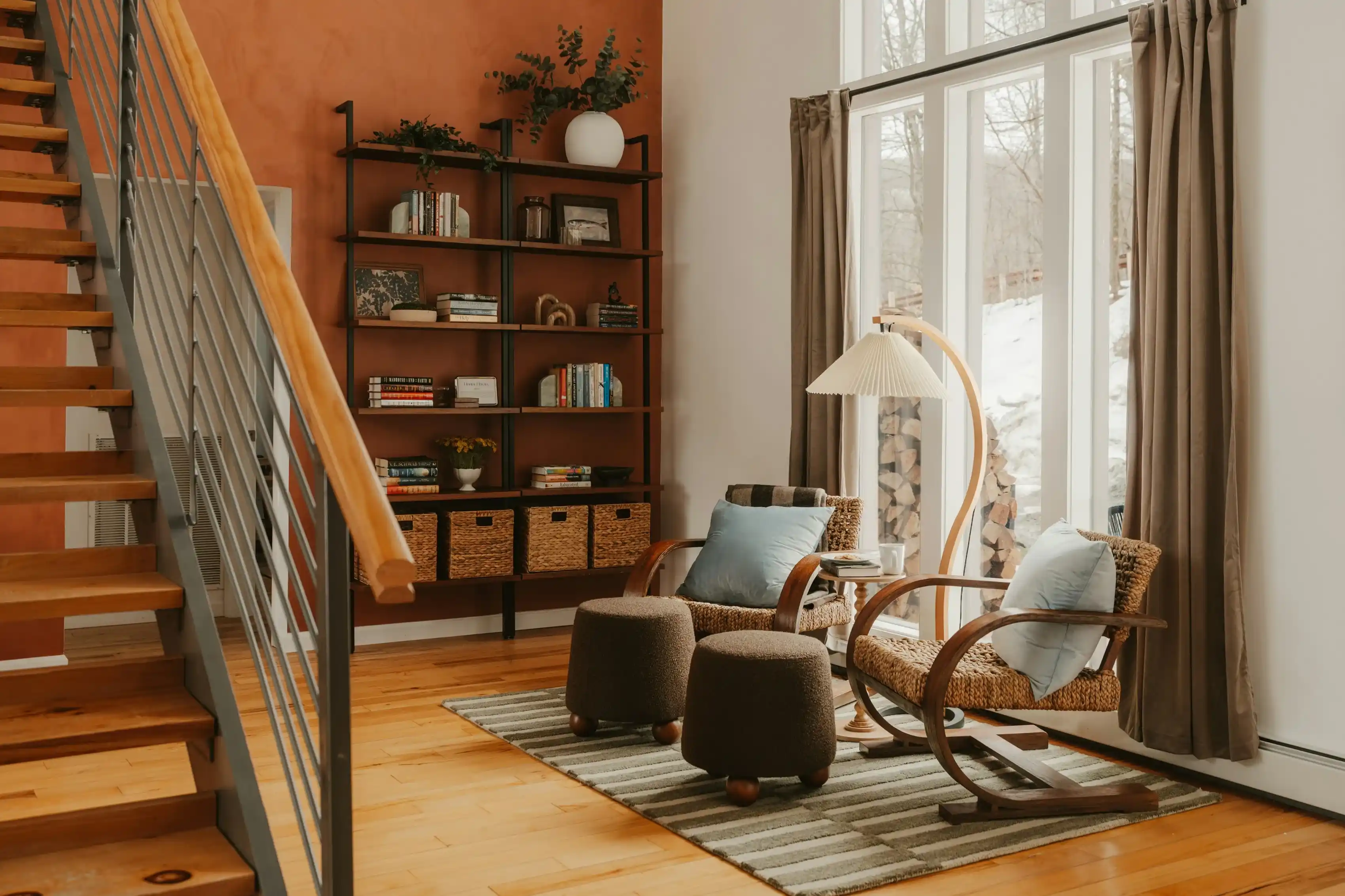 Luxury home design: bespoke, curated living space with refined aesthetics.