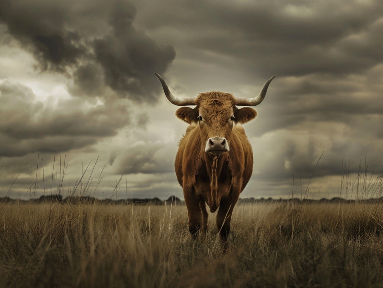 cow in pasture