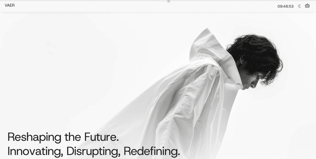 LensRef Hero section