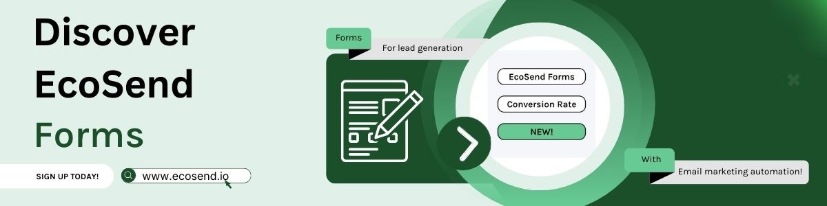 ecosend sign up