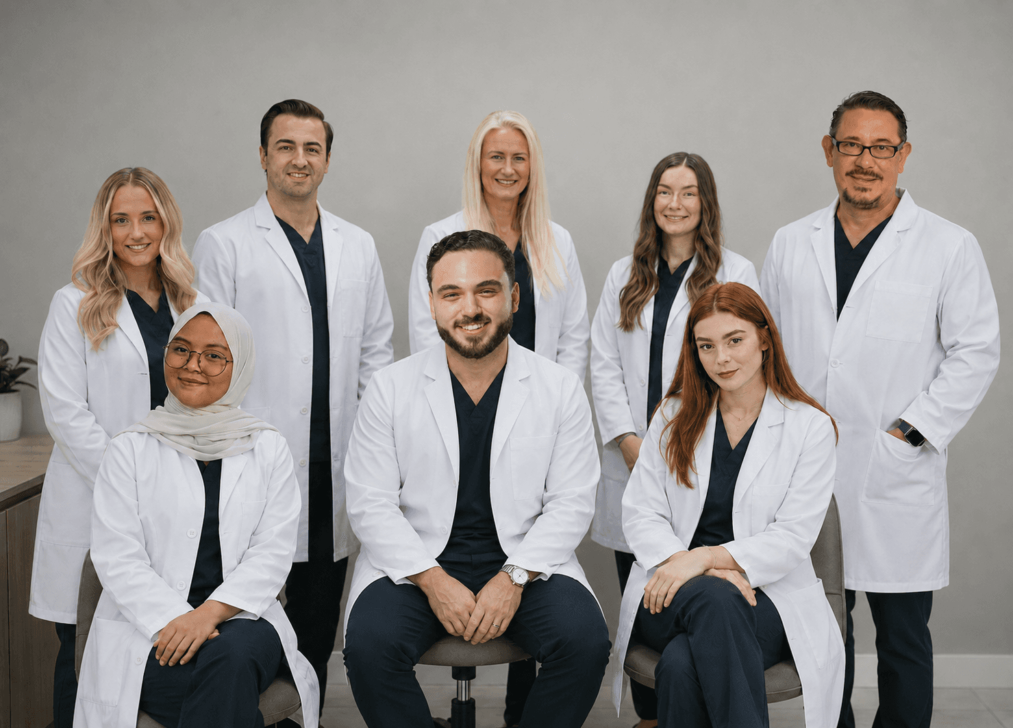 Dentists team