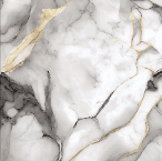 White porcelain tile interior