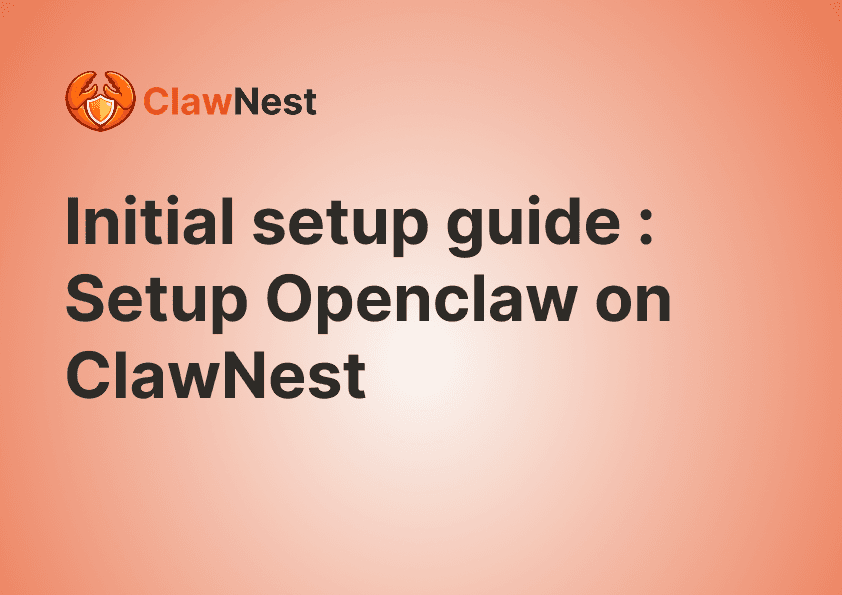 Clawnest help article