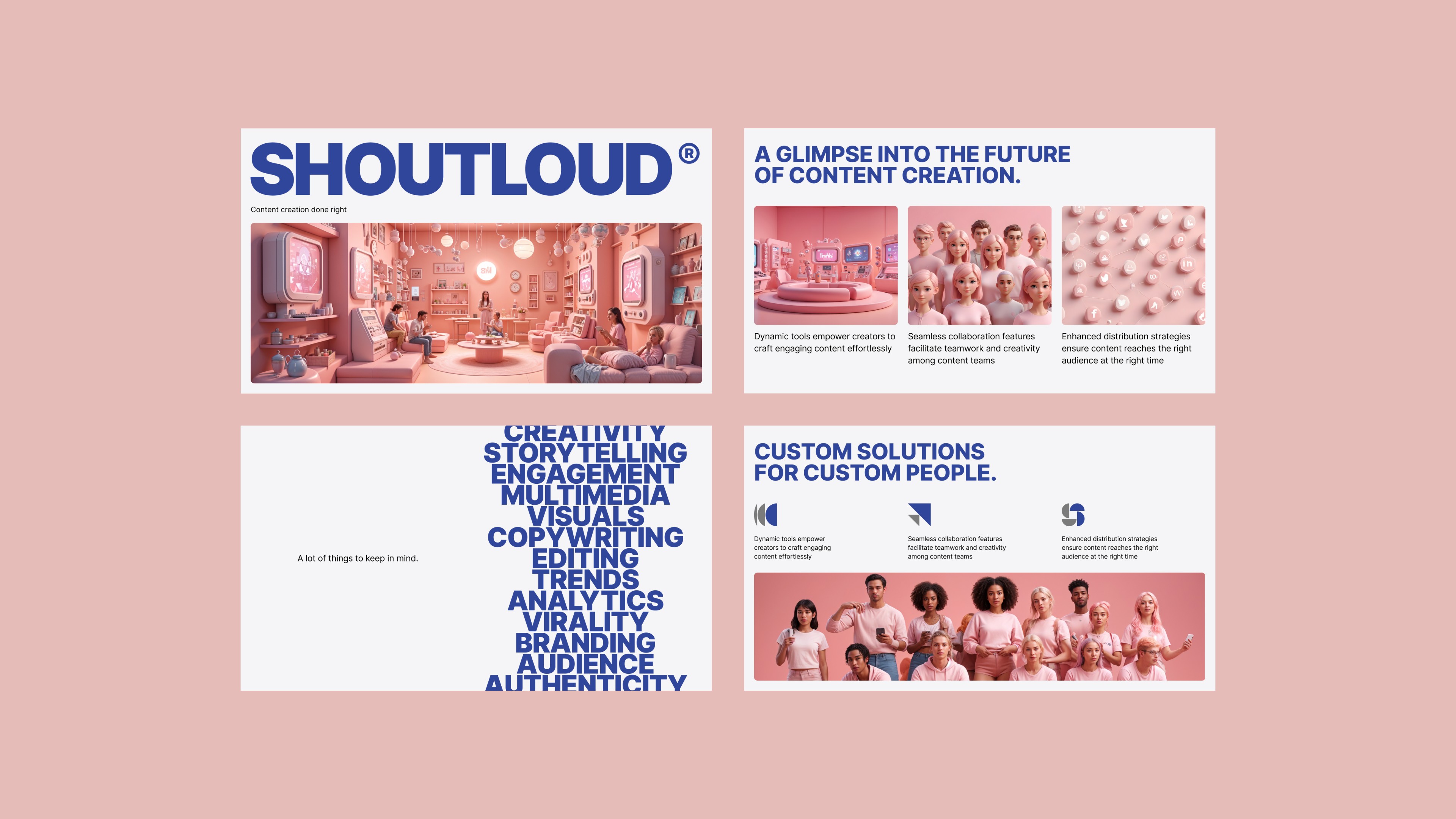 shoutloud pitch deck design