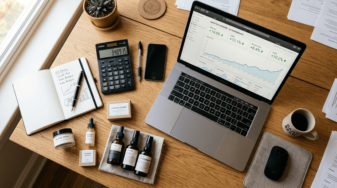 Etsy seller dashboard showing profit calculator