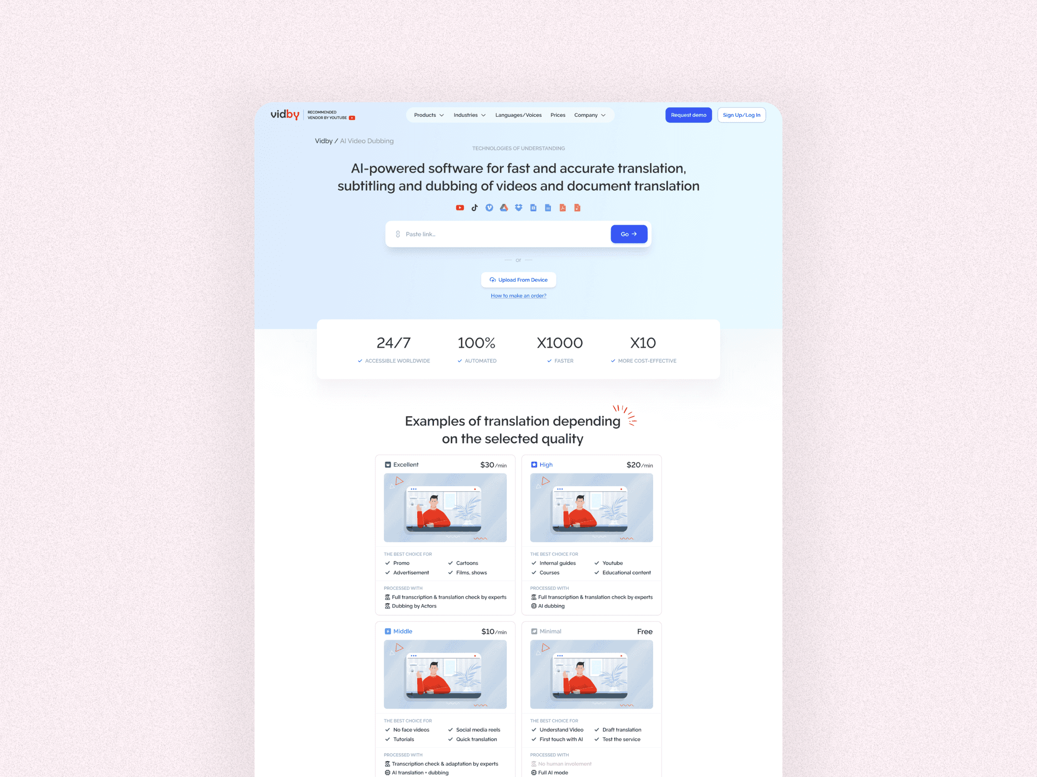 Main page