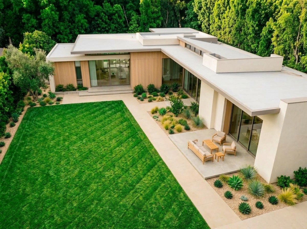 Image of a clean lawn