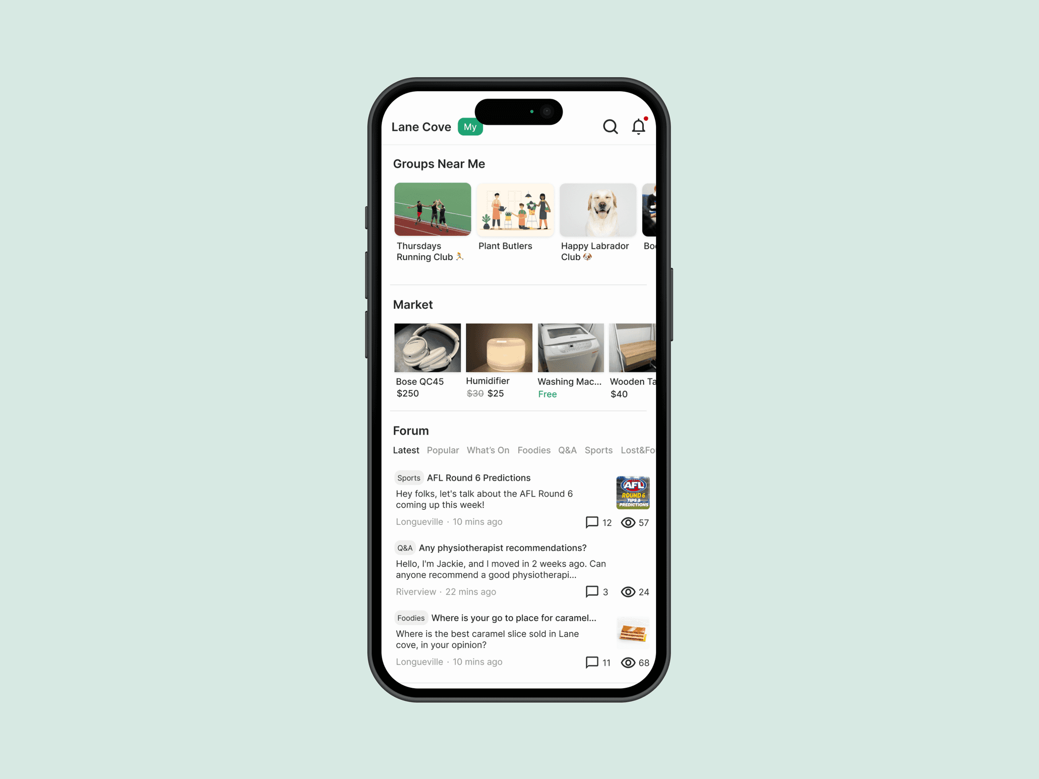 Screenshot of the Penguinn Project linking to the project details page.