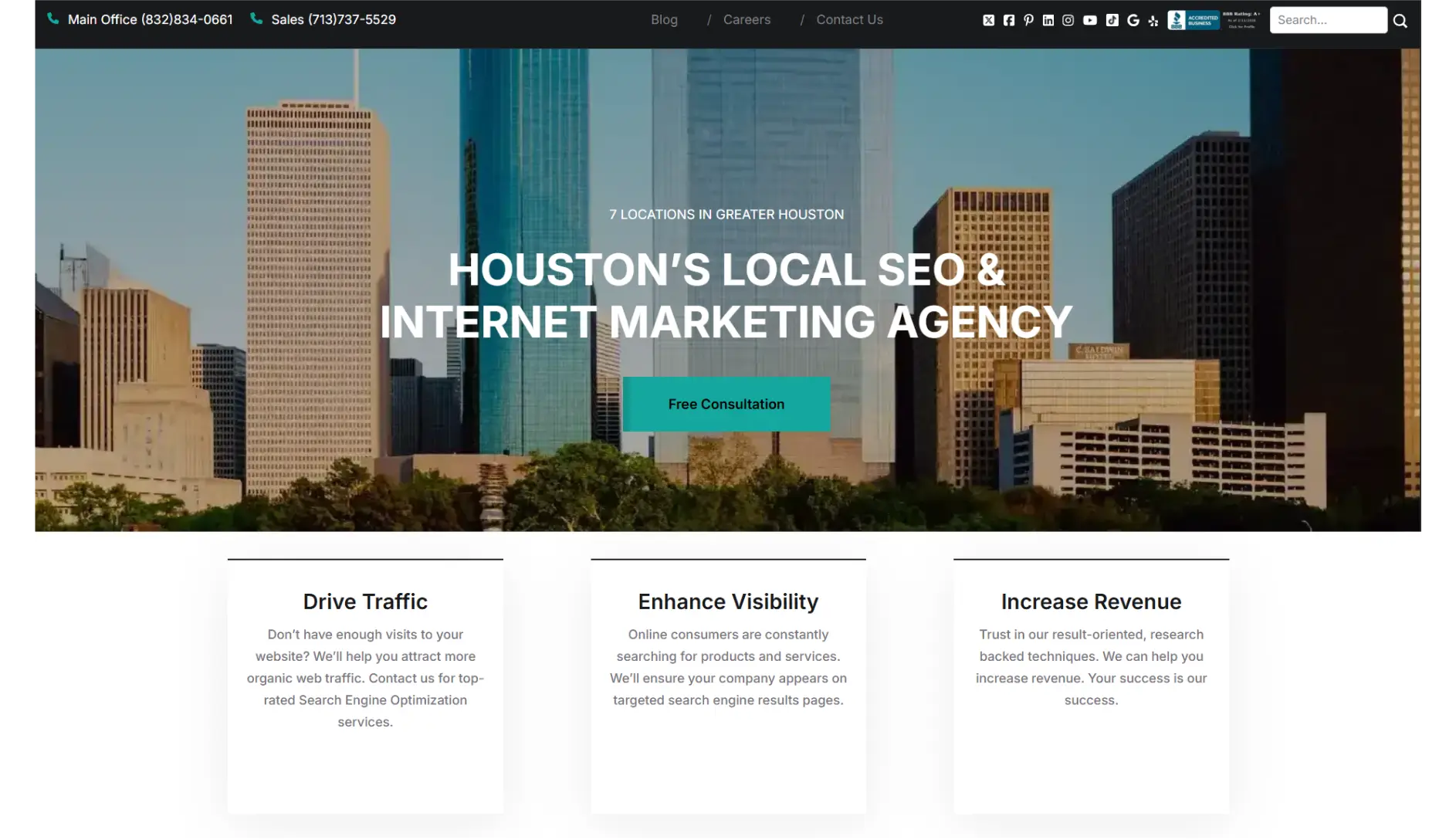 Local SEO and internet marketing agency helping businesses improve search visibility and drive more leads.