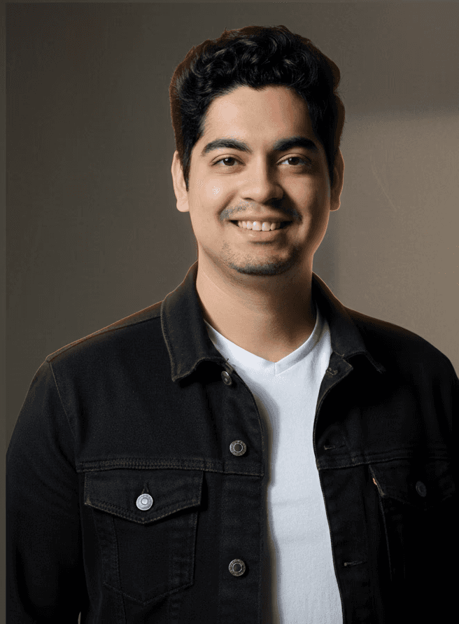 Portrait of portfolio creator