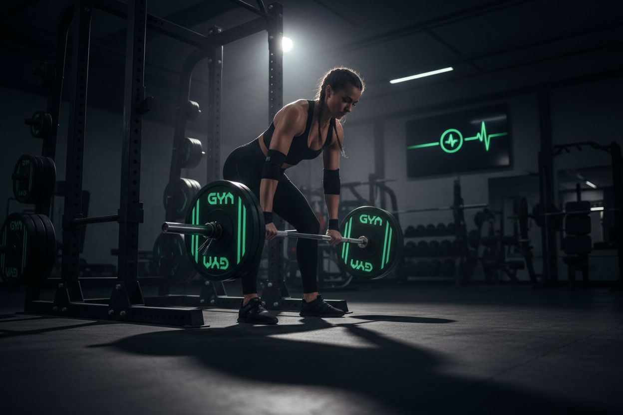 Preparation for lower body training in the gym