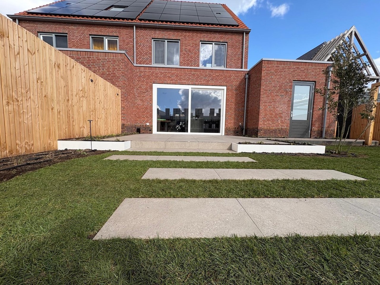 Tuin met hoogteverschil in Amersfoort - Art gardens