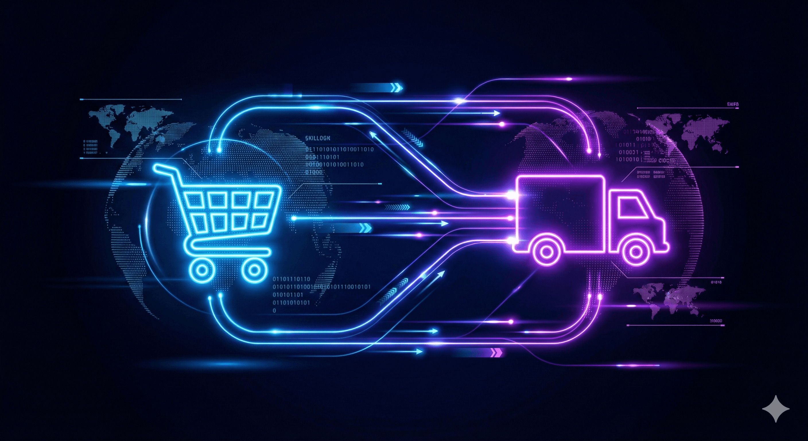 Teamwork in a modern office at night, with laptops, sticky notes, and a city view. A mix of focus, collaboration, and a casual atmosphere.