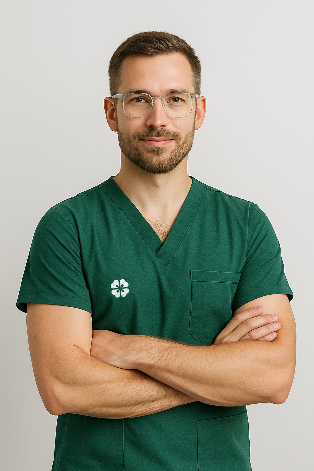 portrait of a male dentist