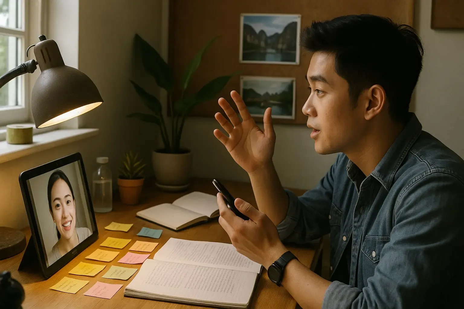 person using app - Best Way To Learn Vietnamese